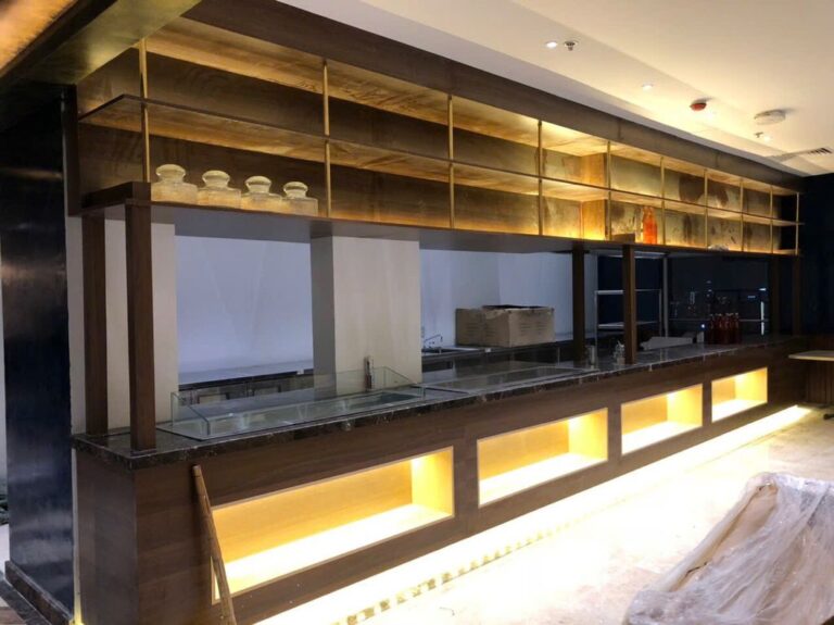 Thiết kế quầy Buffet