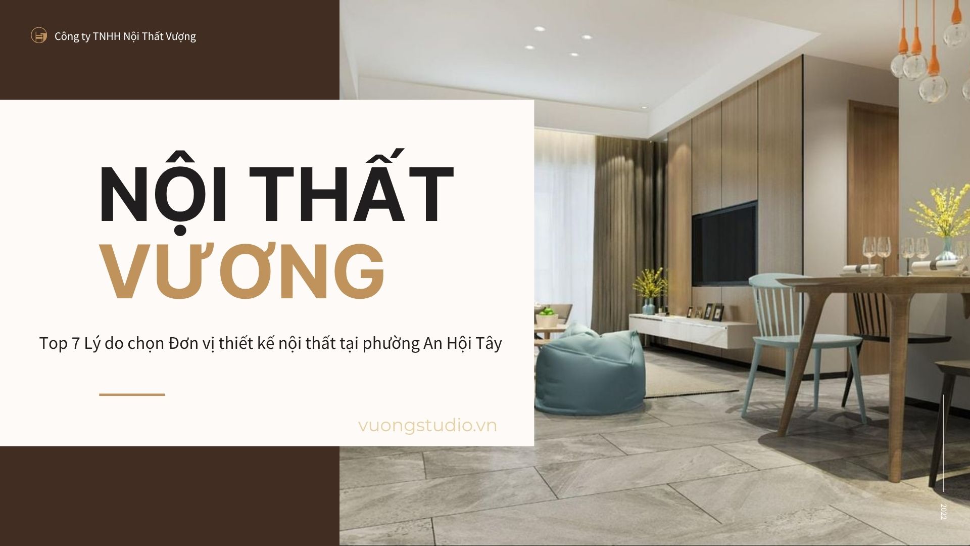 Đơn vị thiết kế nội thất tại phường An Hội Tây