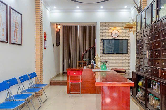 Quầy kệ thuốc
