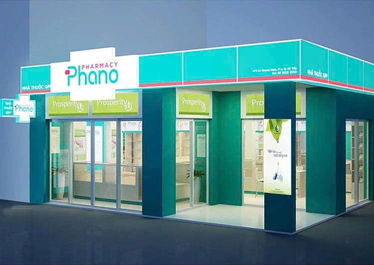 Quầy kệ thuốc