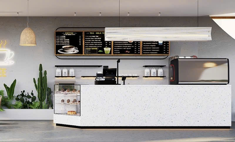Quầy cafe