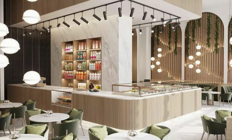 Quầy cafe