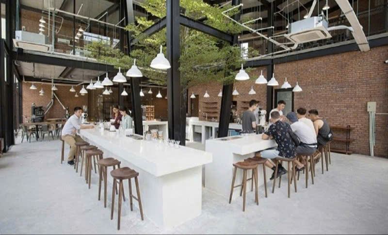 Quầy cafe